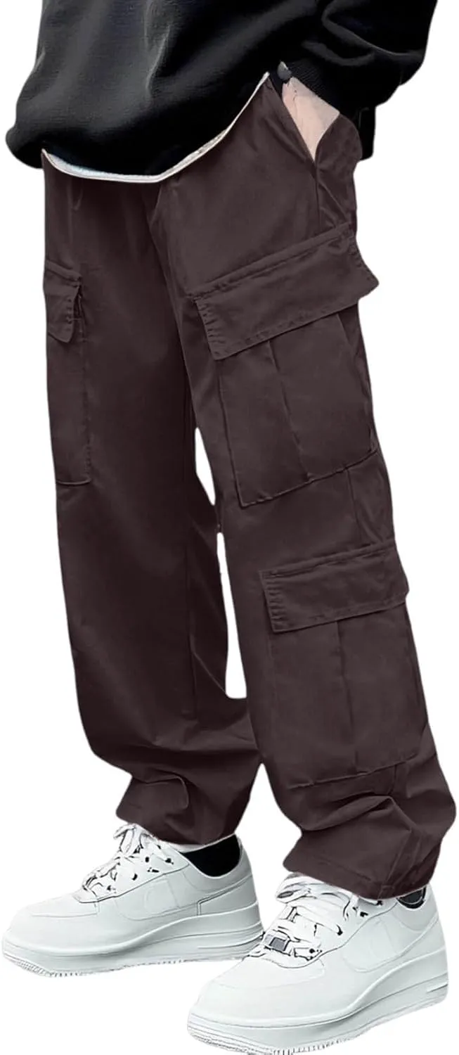 Men's Military Cargo Tactical Pants Lightweight Cotton Stretchy Trousers Outdoor Work Combat Outdoor Hiking Pants