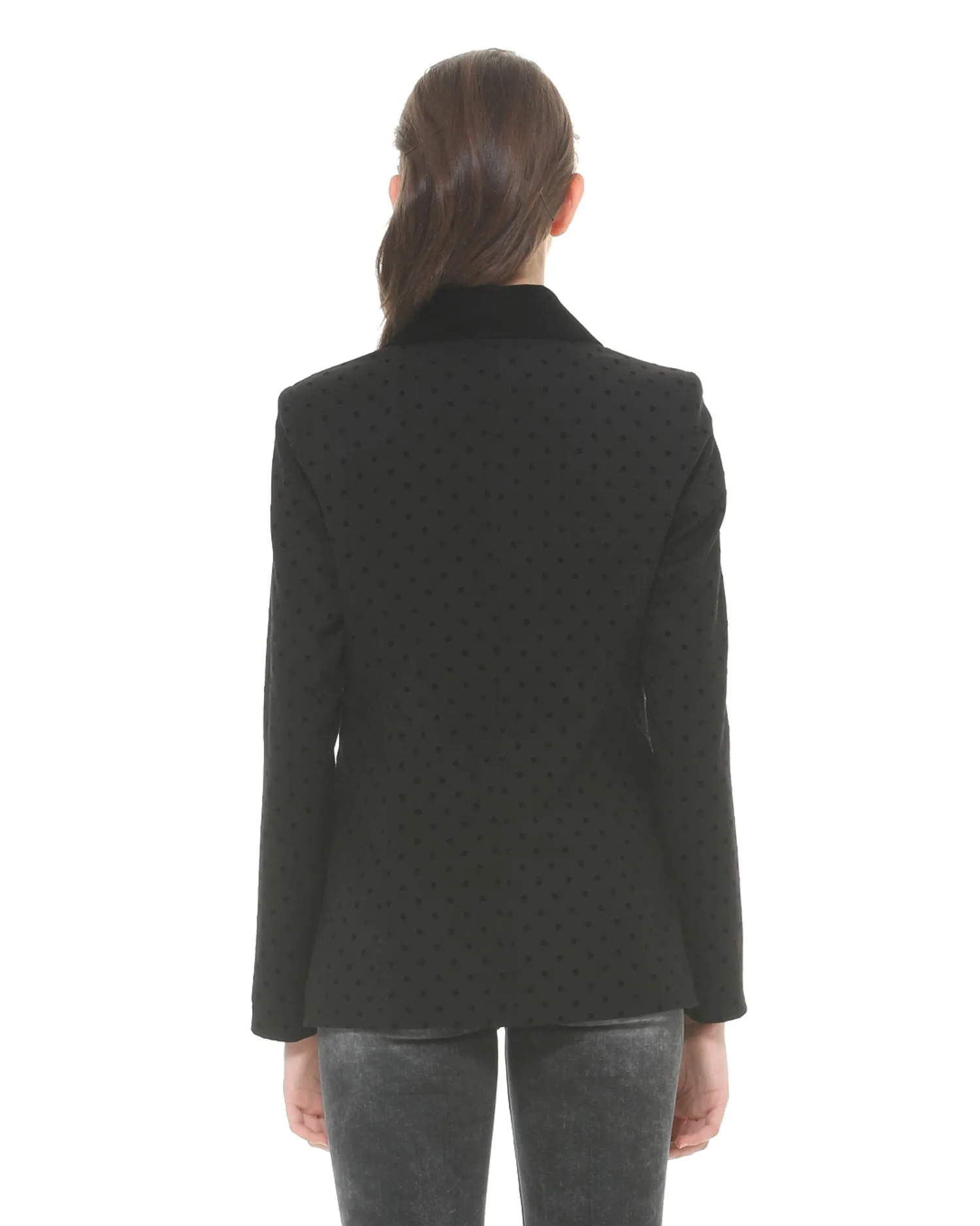 Micro polka dots Jacket