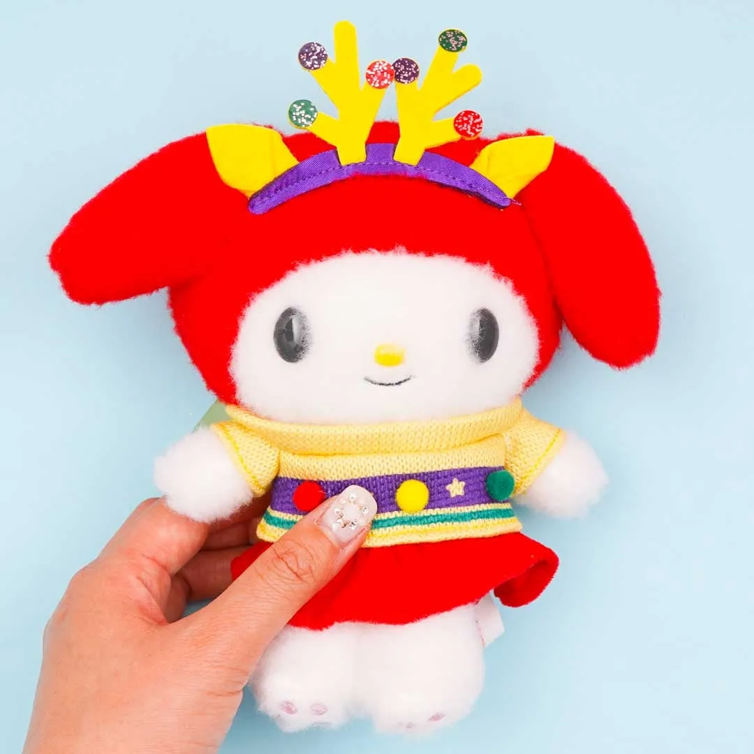 My Melody Christmas Sweater Plushie - Medium