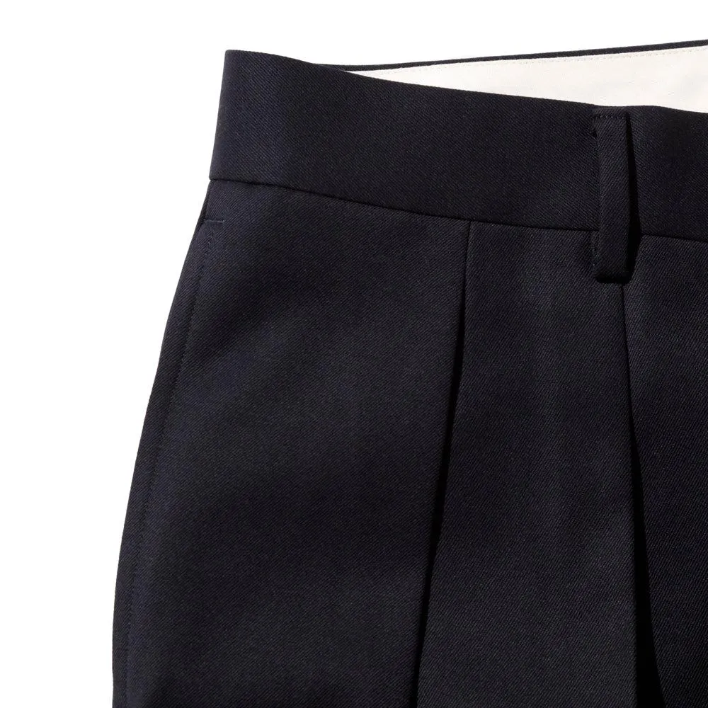 NEAT Back Satin Gabardine Standard Type 1 Navy