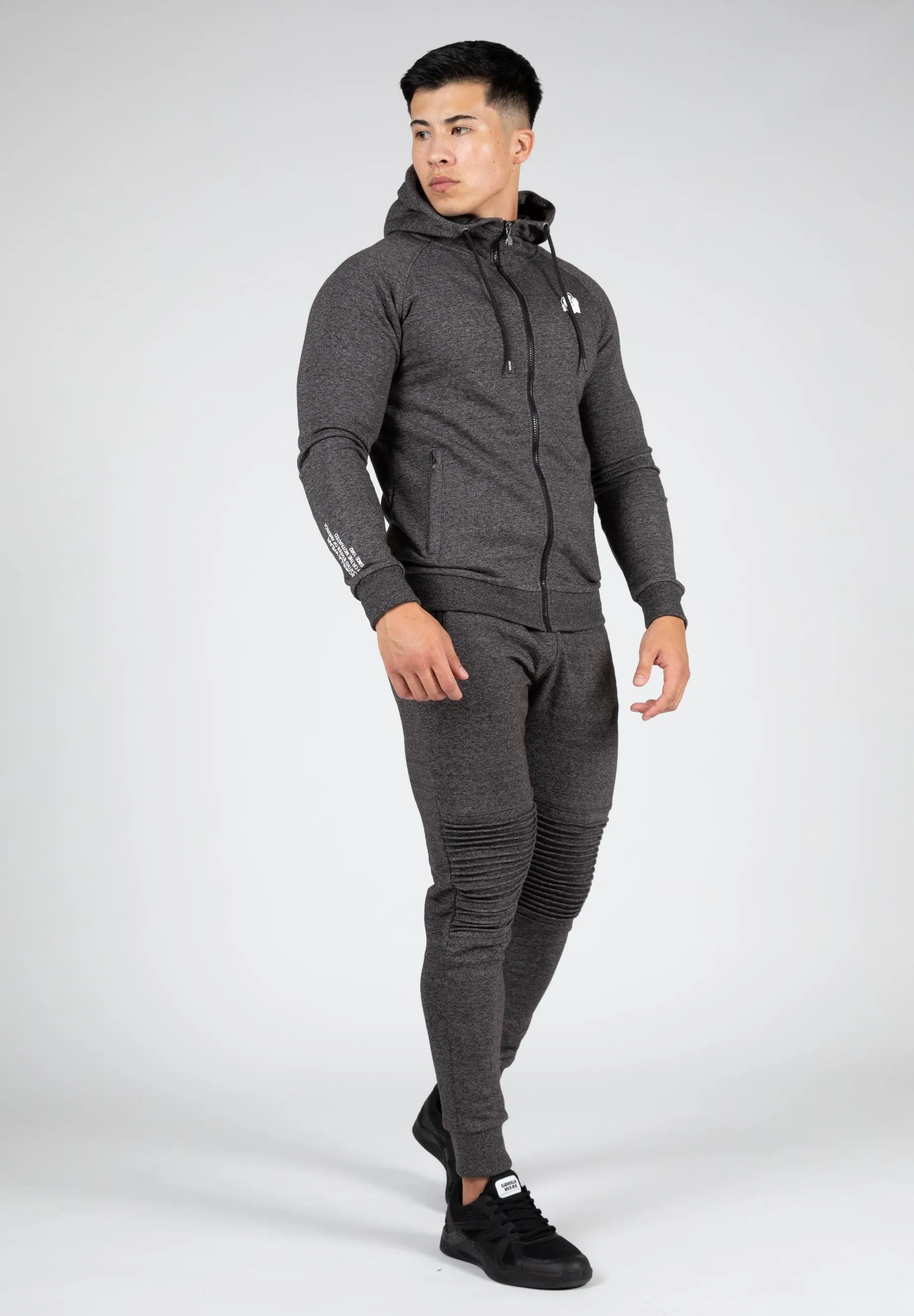 Payette Zipped Hoodie - Gray