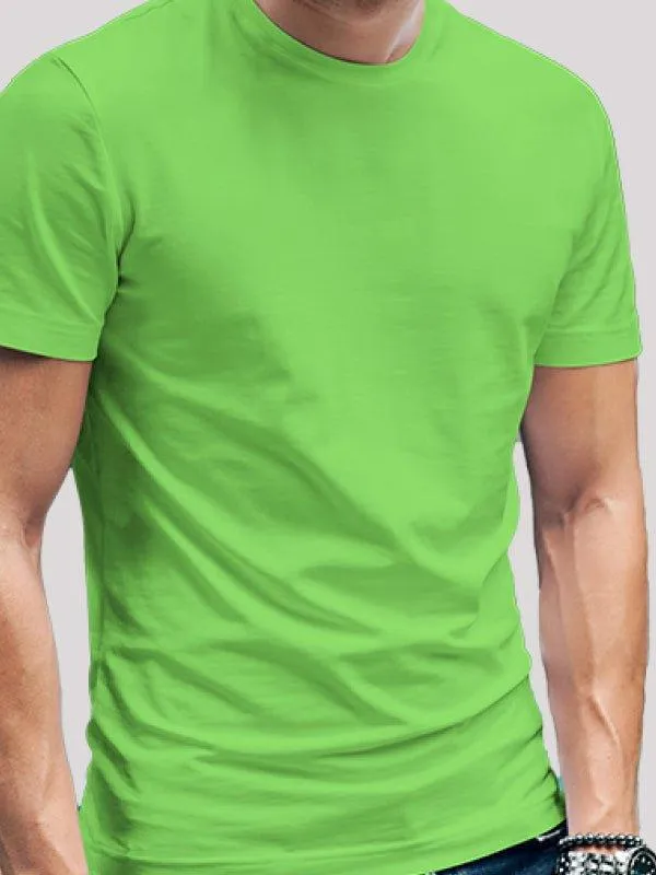 Plain Liril Green Unisex T-shirt