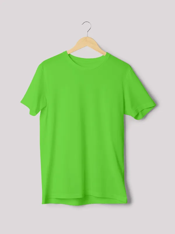 Plain Liril Green Unisex T-shirt