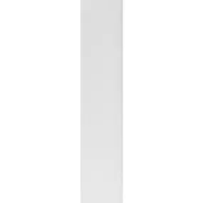 Plush Elastic 25mm Solid White