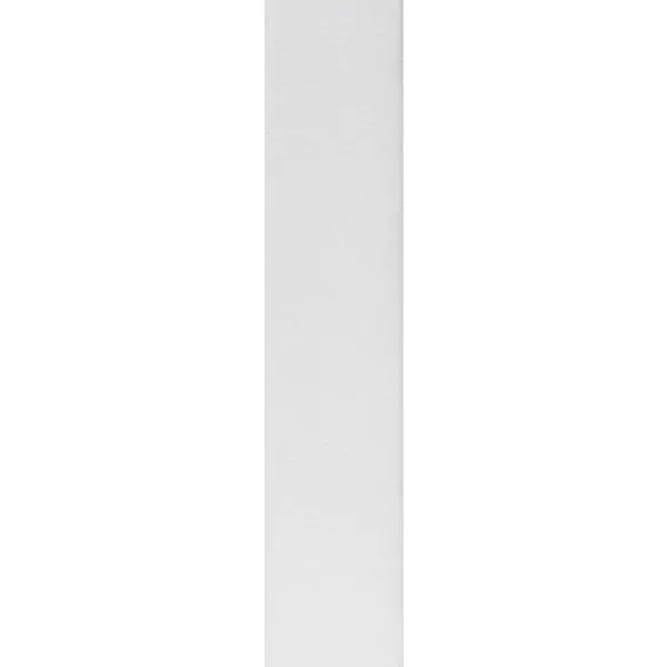 Plush Elastic 25mm Solid White