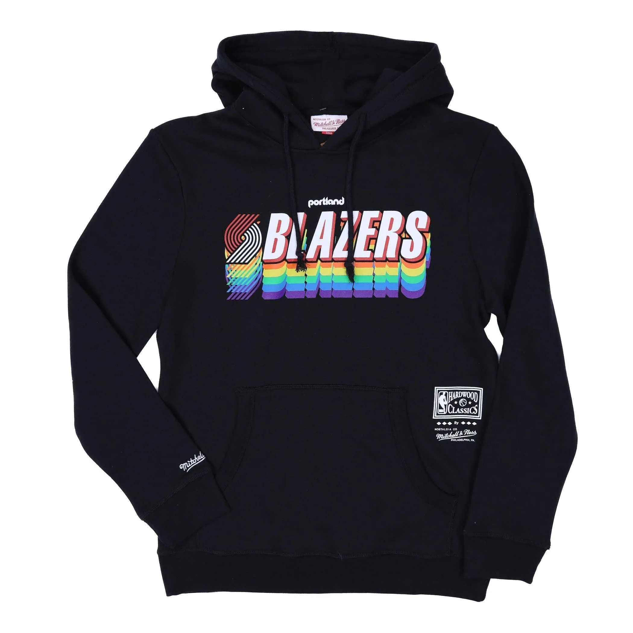 Portland Blazers Mitchell & Ness Retro Pride Hoodie
