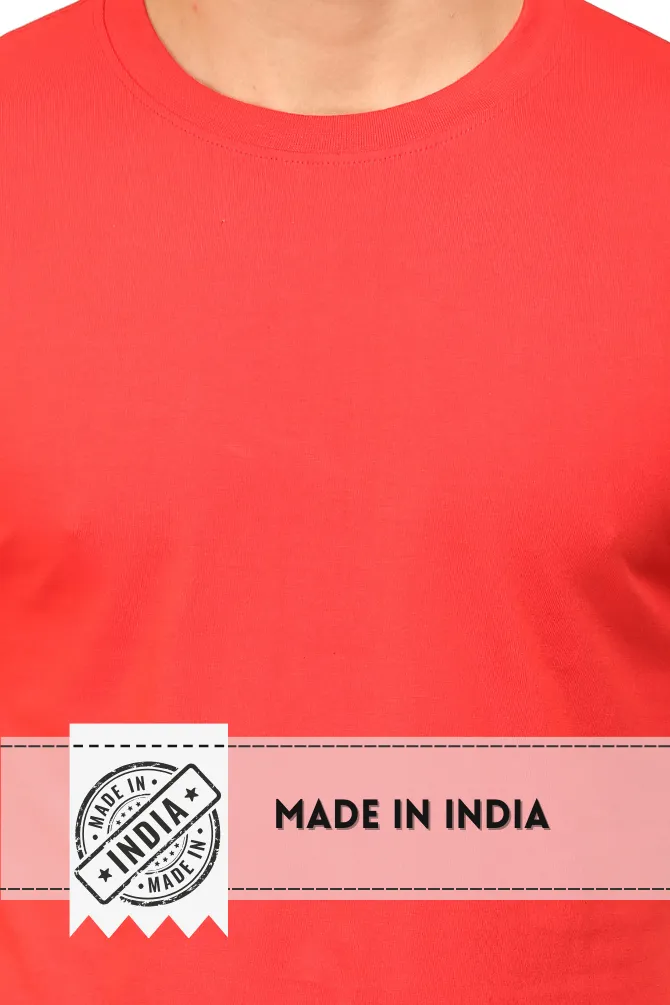Red T-shirt for men
