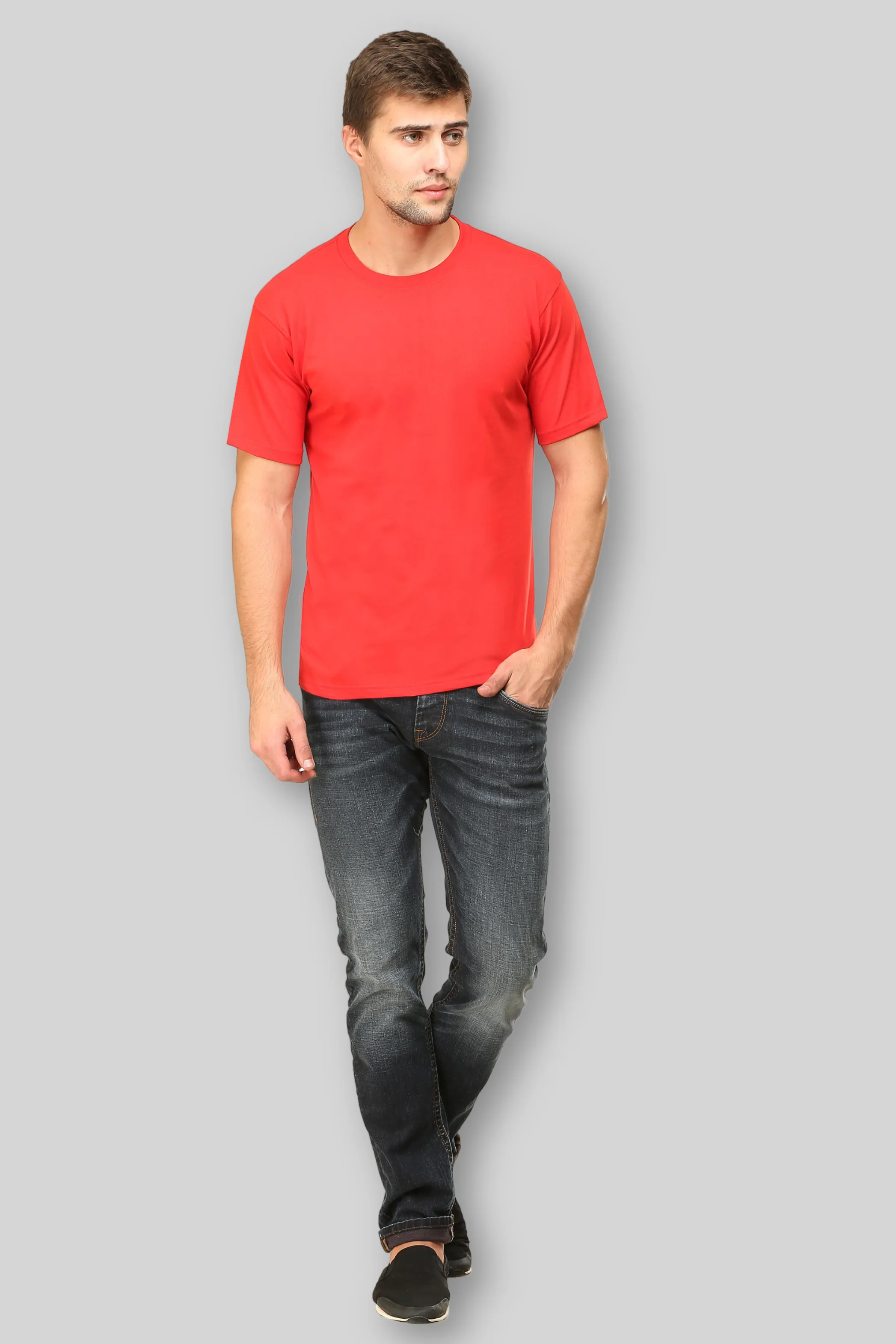 Red T-shirt for men