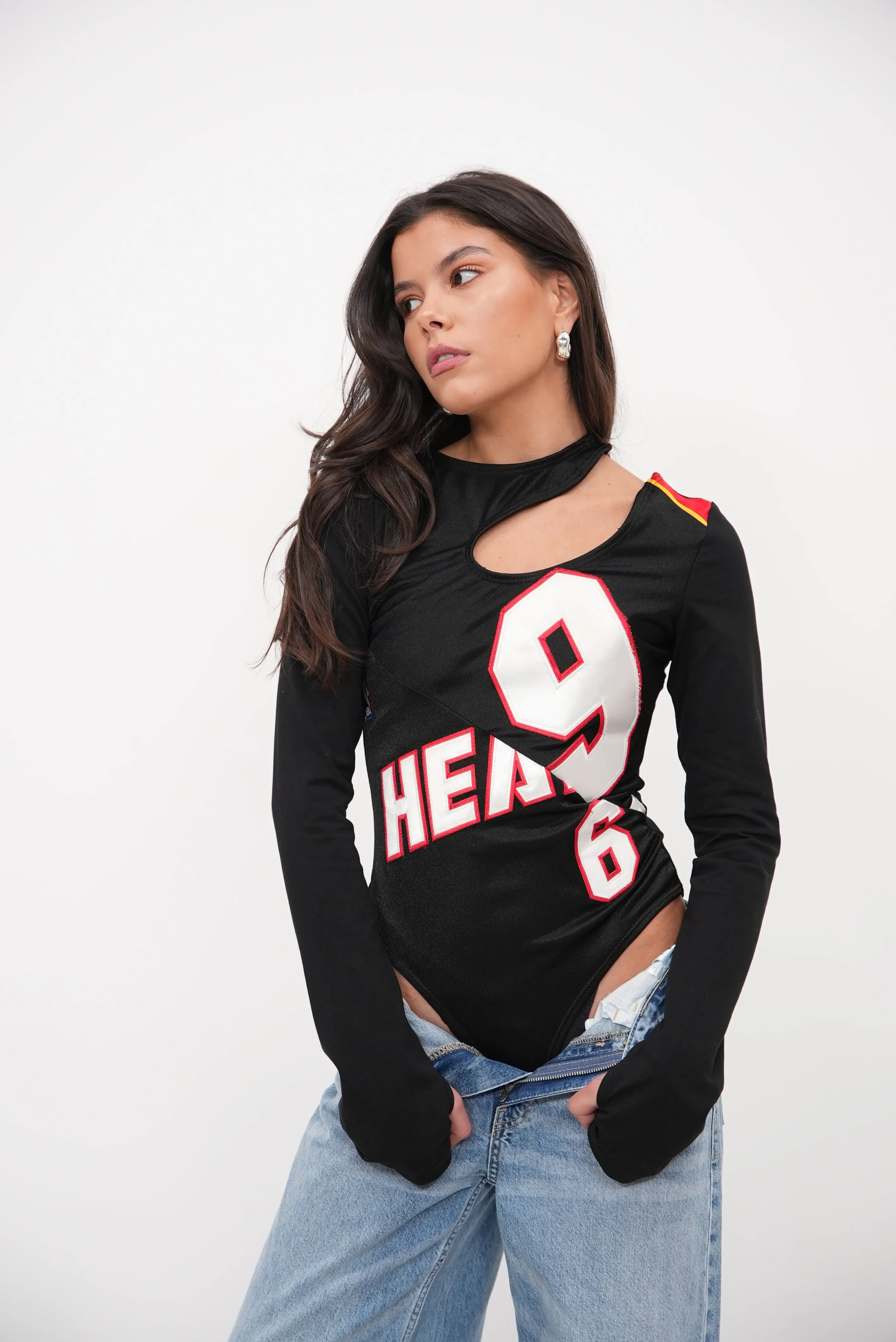 Refined Bodysuit Black