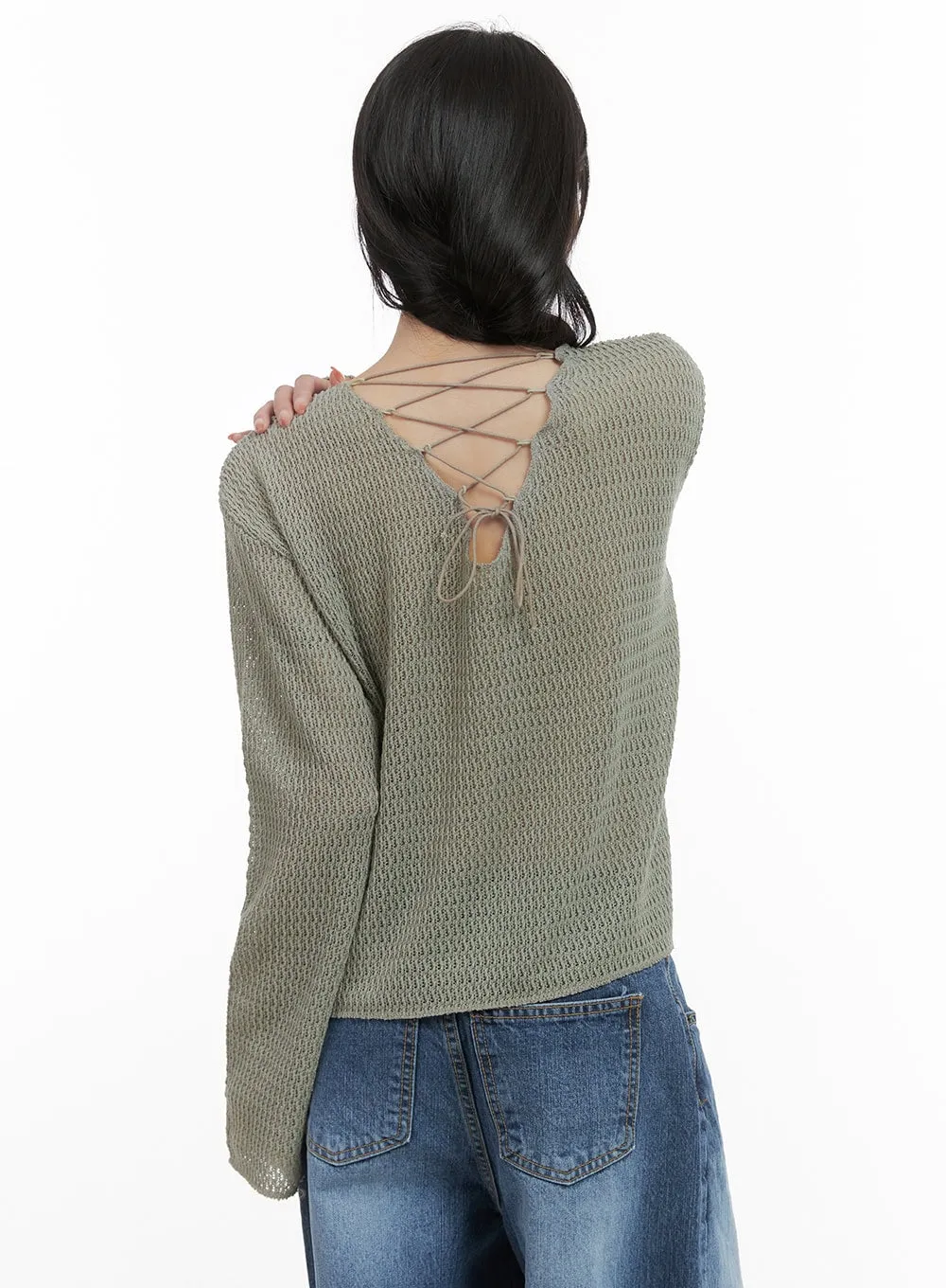 Refined Sheer Elegance Top CS413
