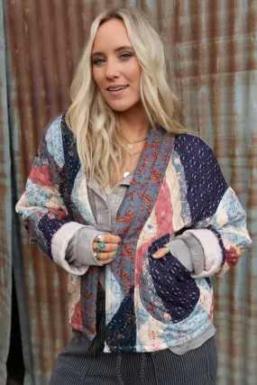 Secret Haven Quilted Jacket - Multi