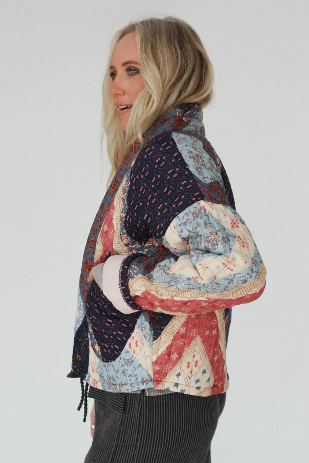 Secret Haven Quilted Jacket - Multi