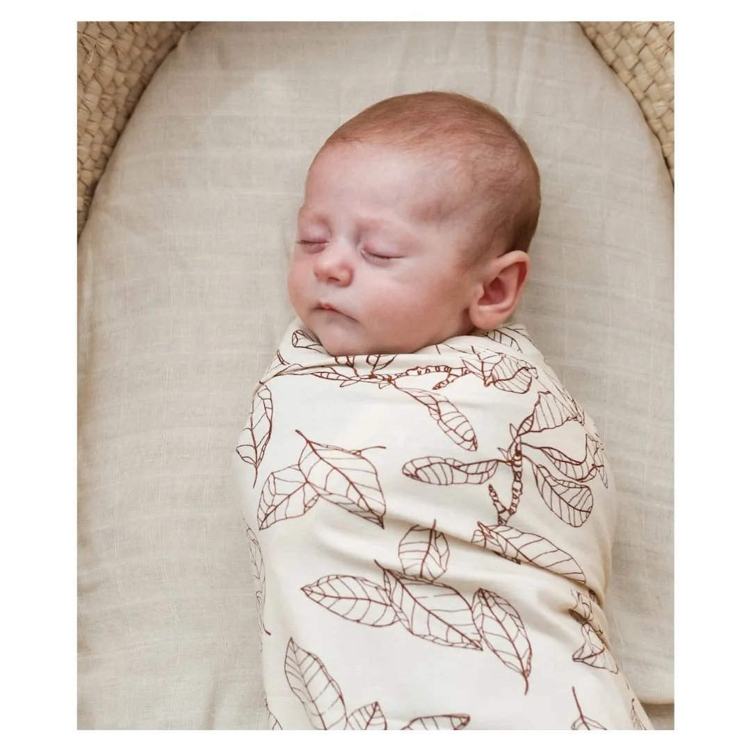 Stretchy Swaddle - Leaves