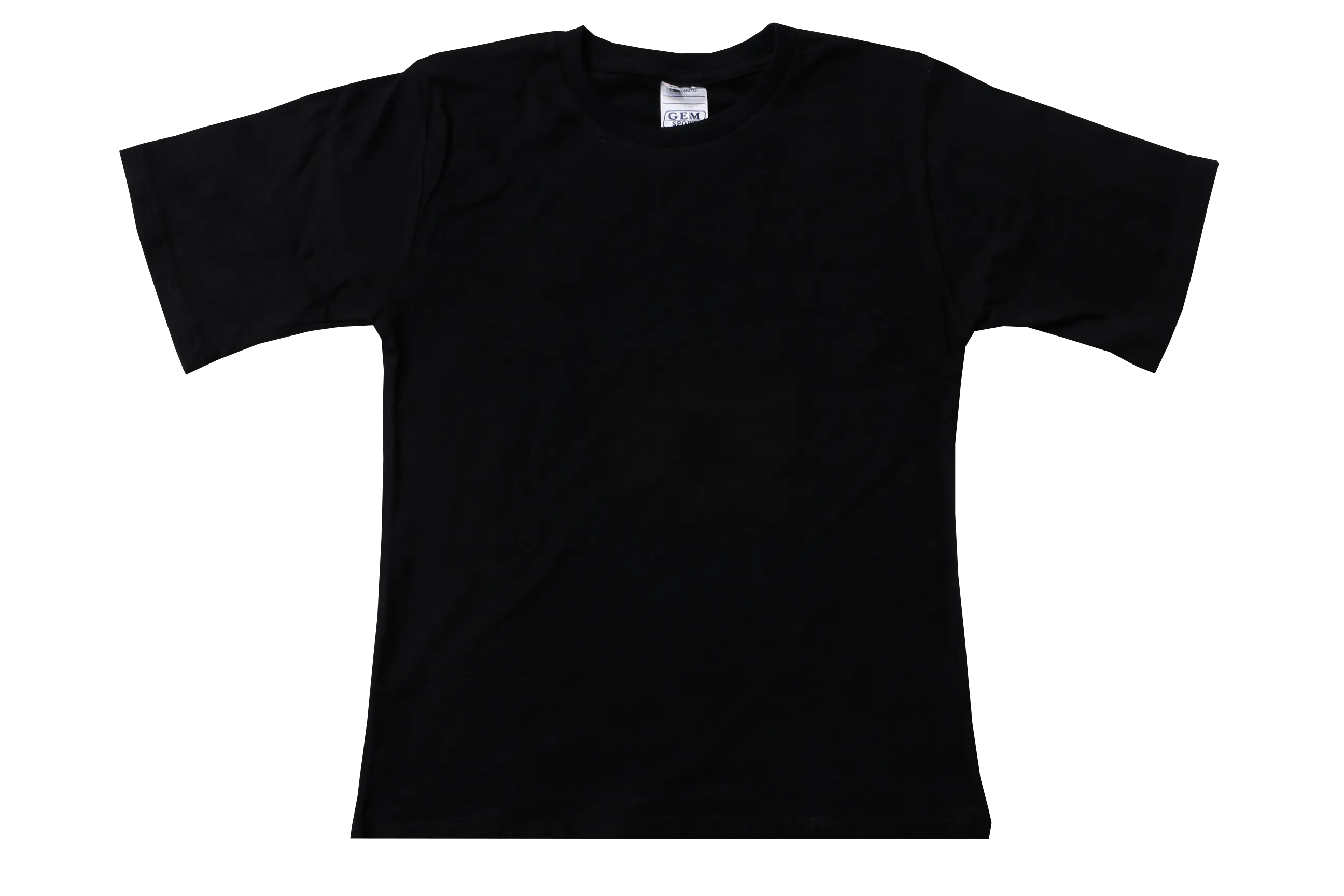 T-Shirt Plain - Black