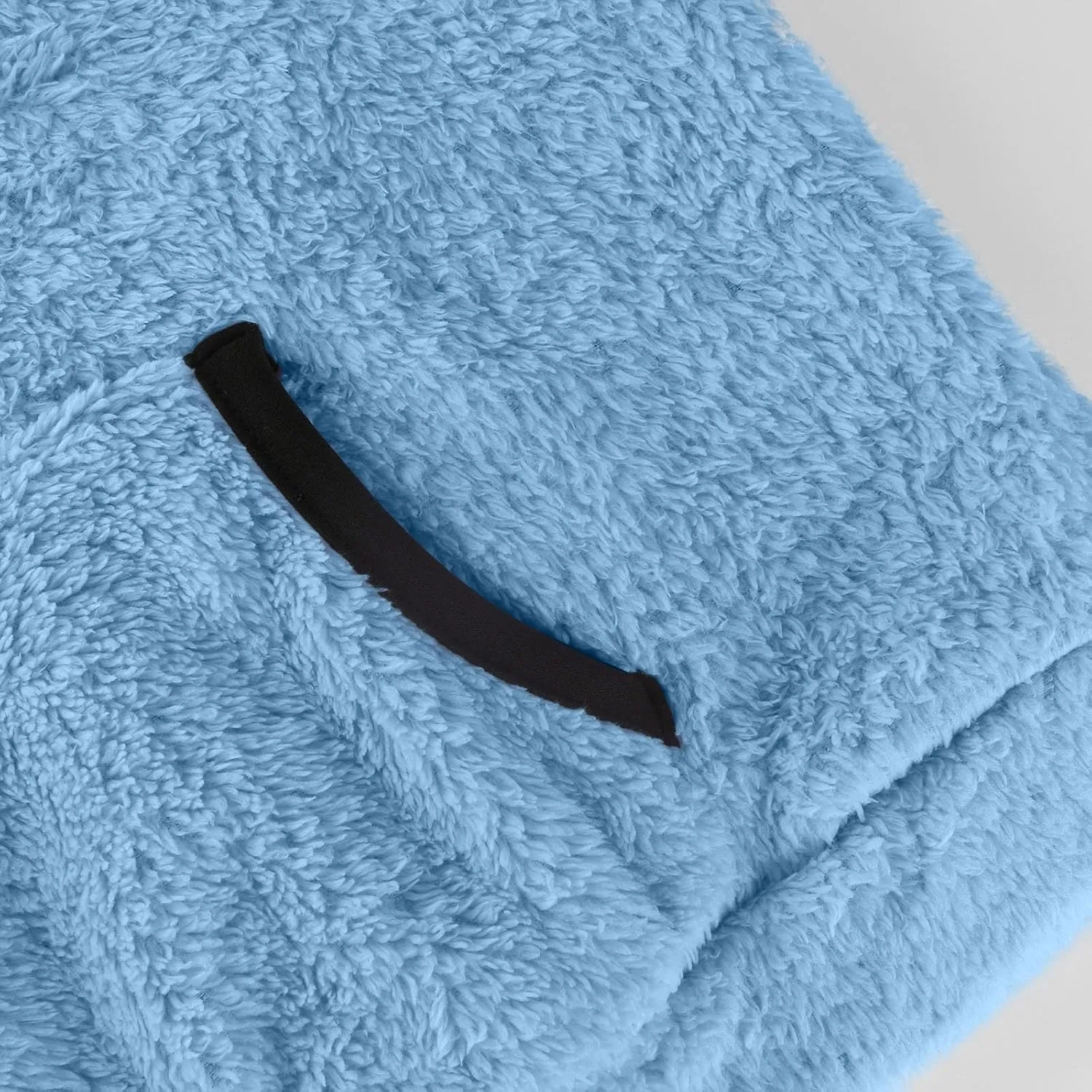 Women Sherpa Fleece Pullover Quarter Zip Long Sleeve Fluffy Soft Sweaters Jacket Plus Size Winter Coats with Pockets