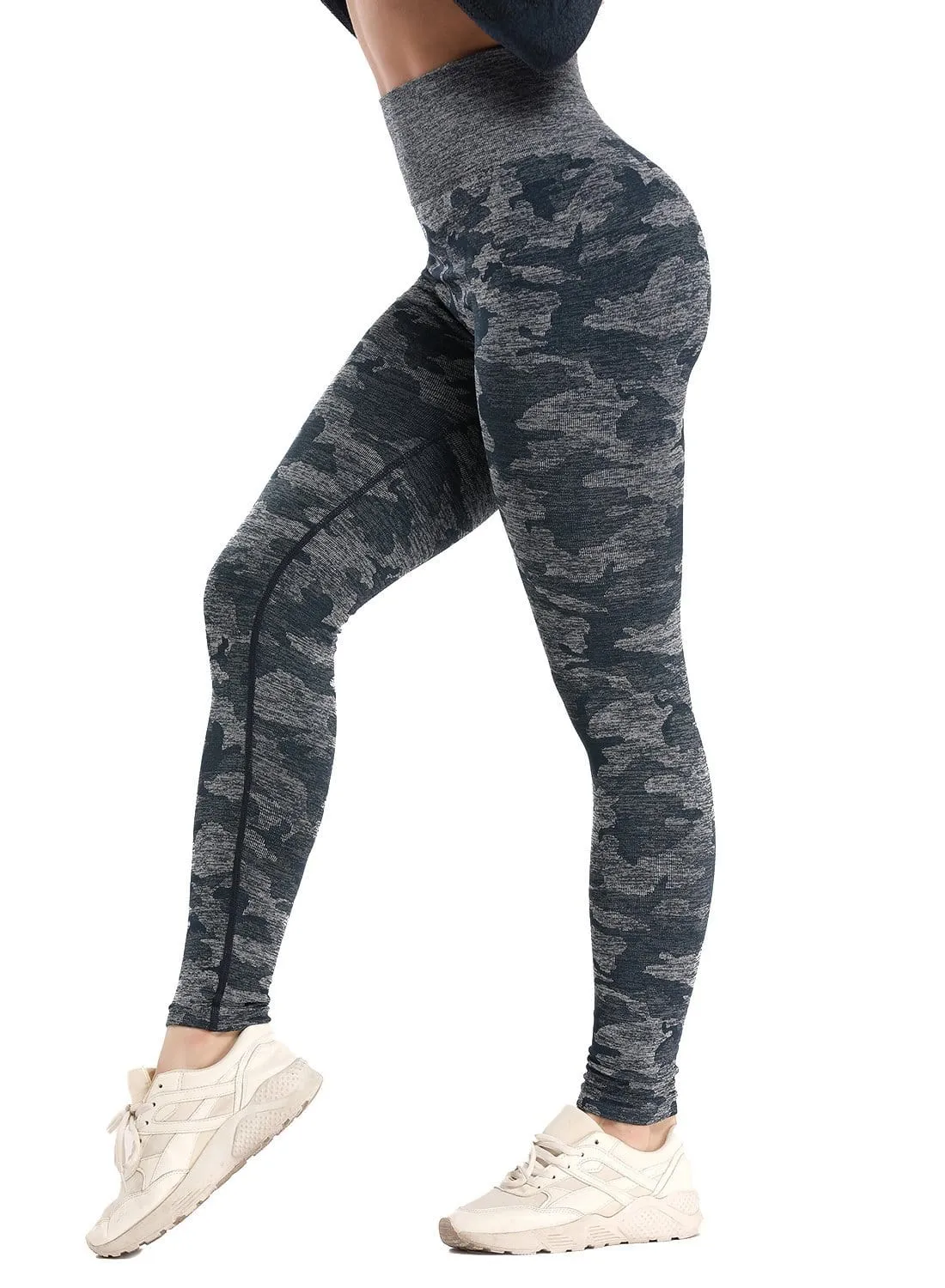 Women's Breatheable Camouflage  Soft  Leggings
