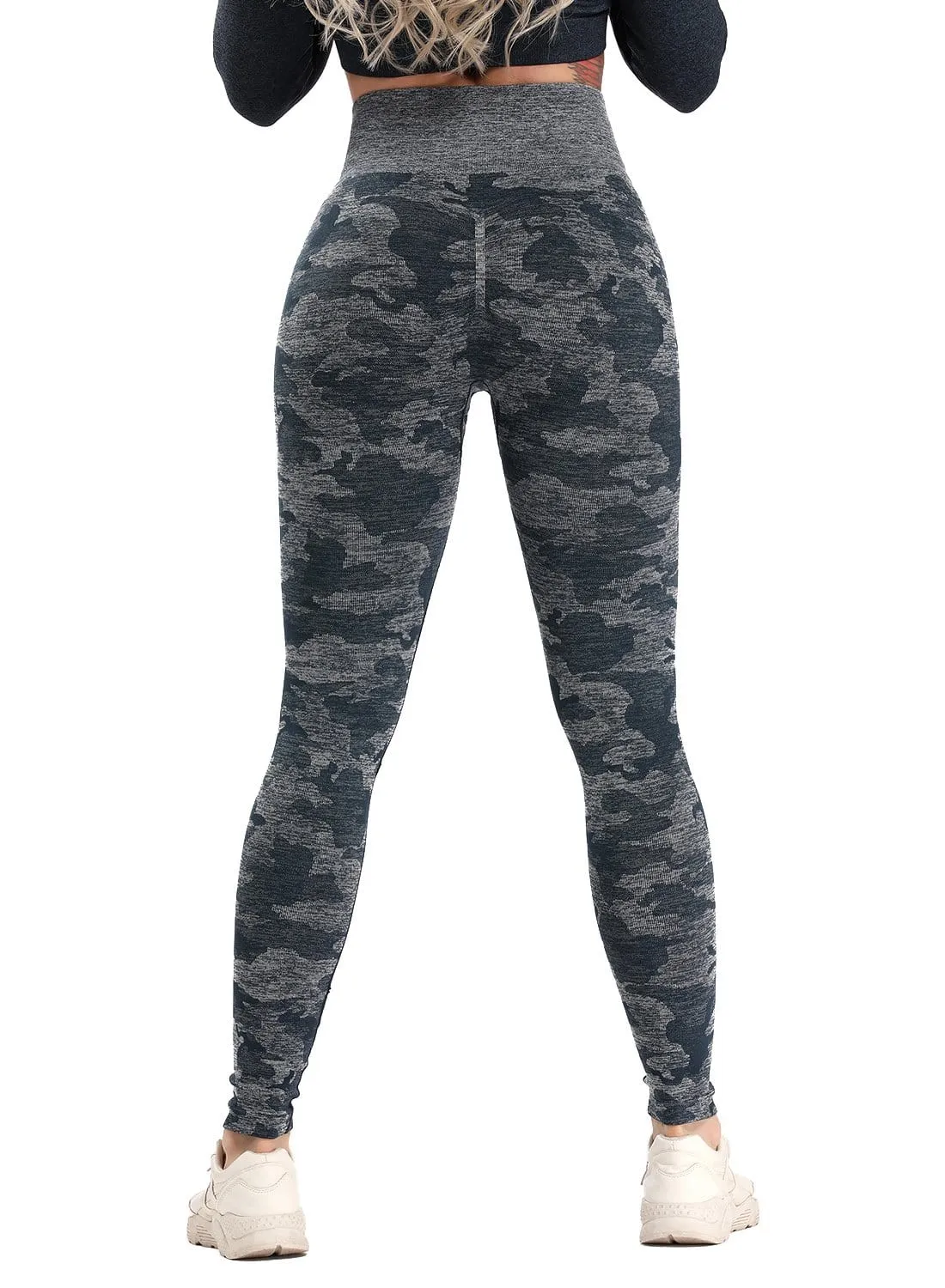 Women's Breatheable Camouflage  Soft  Leggings