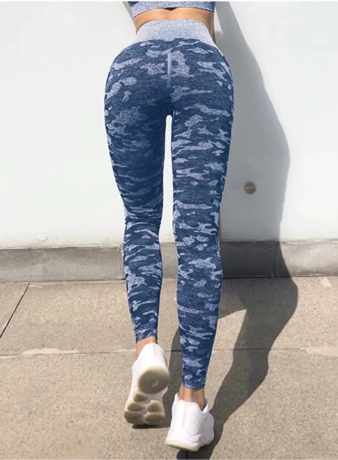 Women's Breatheable Camouflage  Soft  Leggings