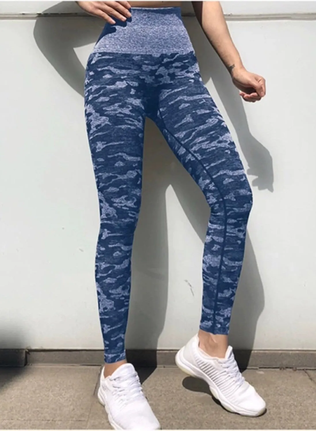 Women's Breatheable Camouflage  Soft  Leggings