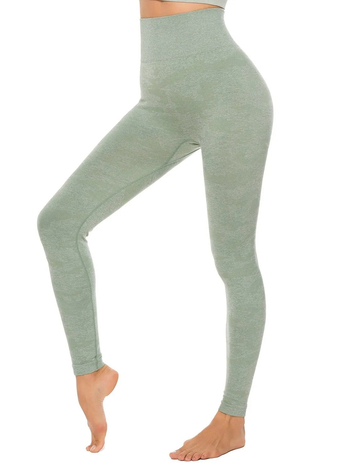 Women's Breatheable Camouflage  Soft  Leggings