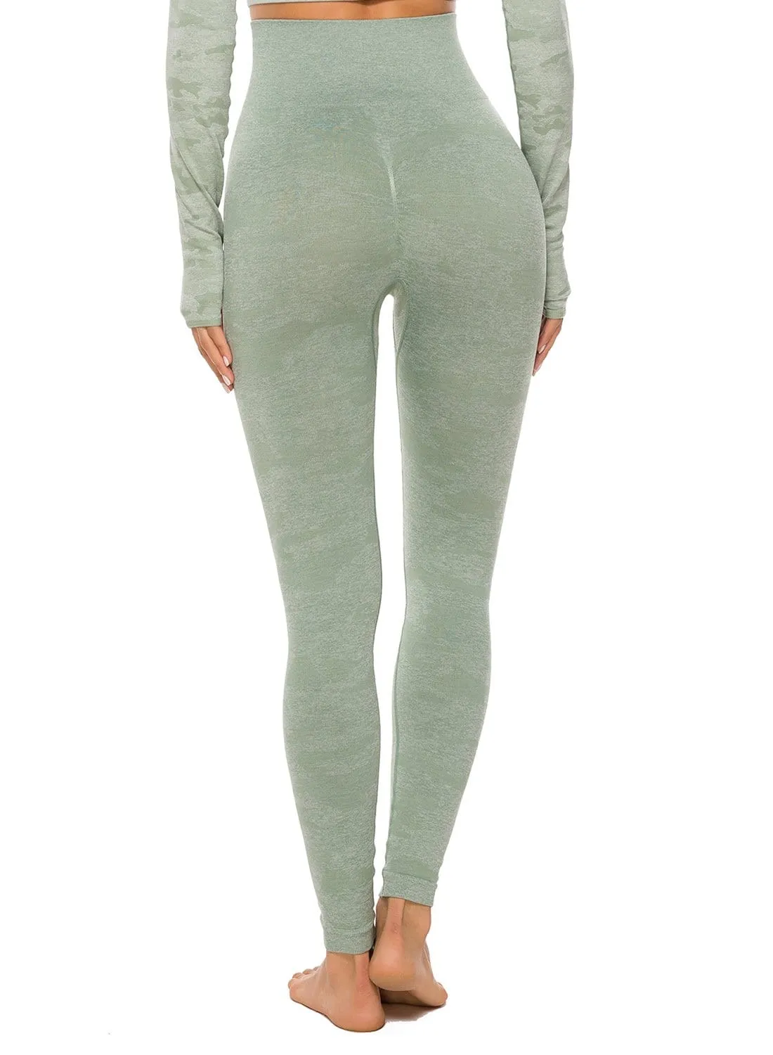 Women's Breatheable Camouflage  Soft  Leggings