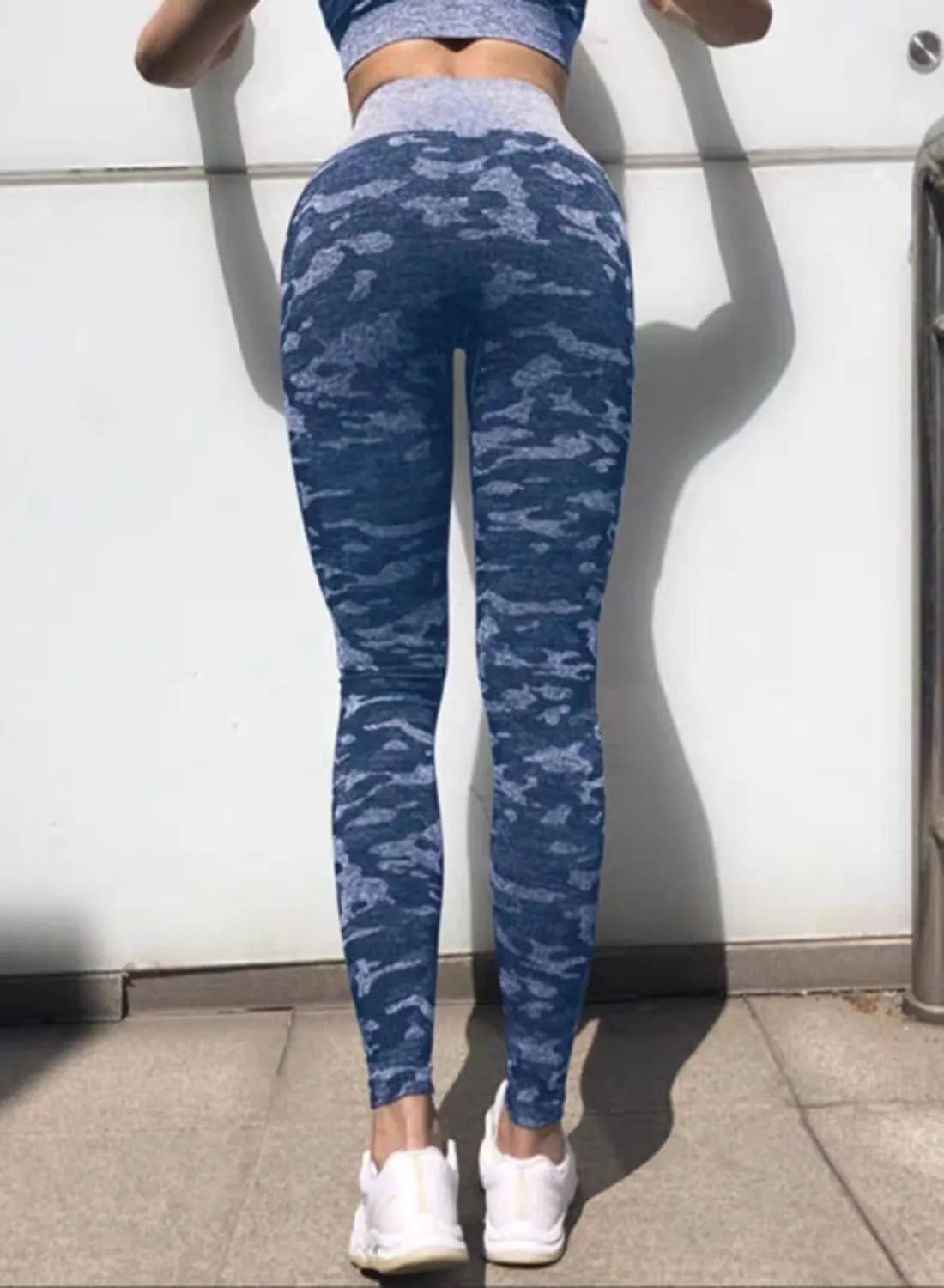 Women's Breatheable Camouflage  Soft  Leggings