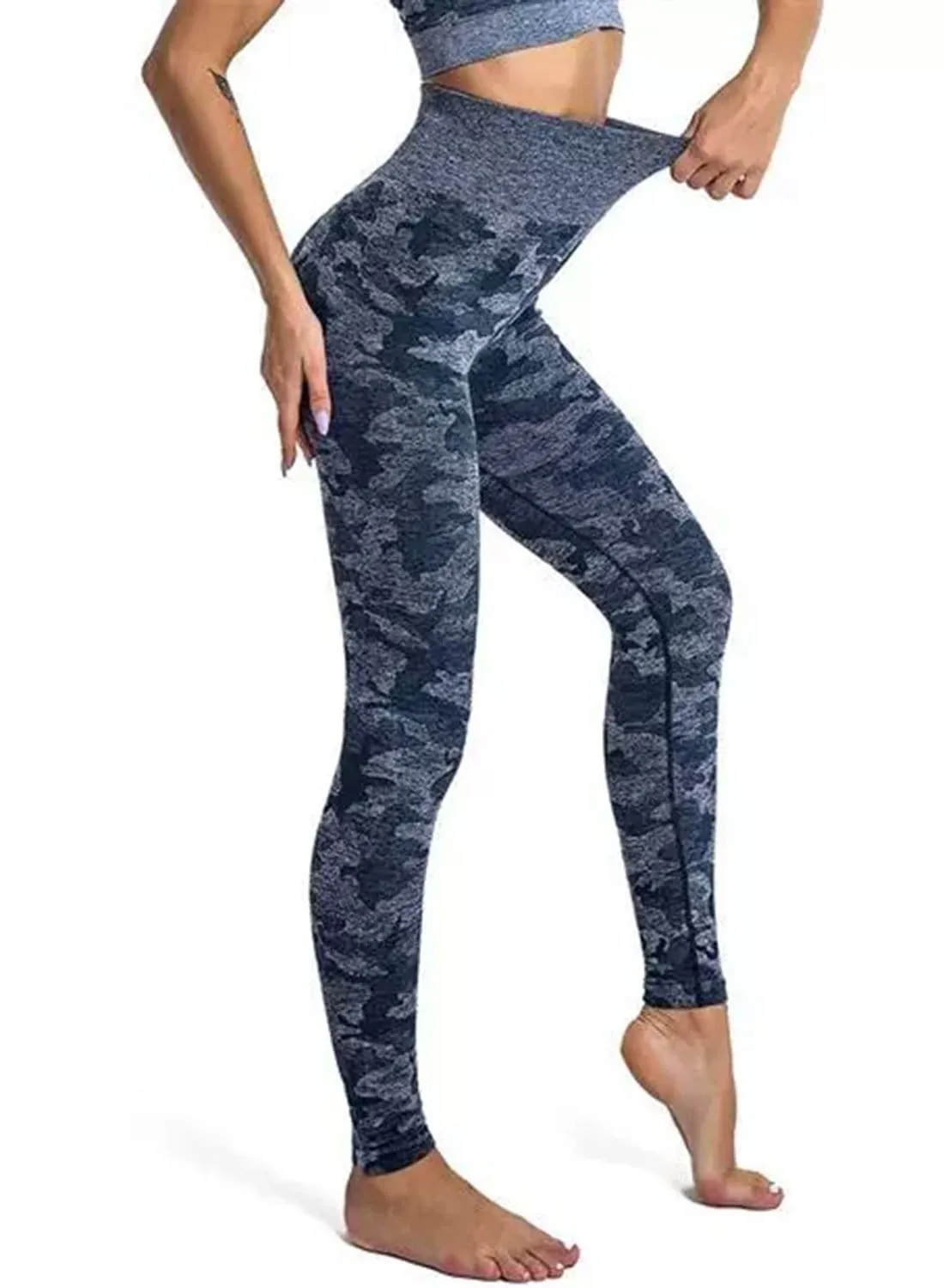 Women's Breatheable Camouflage  Soft  Leggings