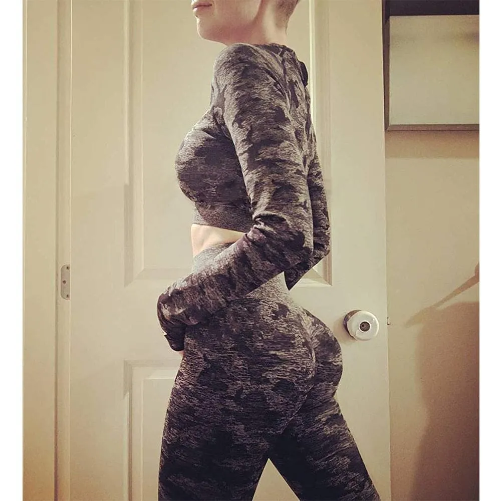 Women's Breatheable Camouflage  Soft  Leggings