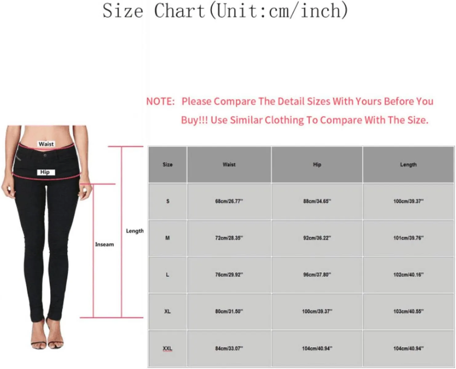 Womens Stretch Jeans Jeggings with Pockets High Wasit Pull-On Butt Lift Yoga Leggings Skinny Jeans Pencil Denim Pants
