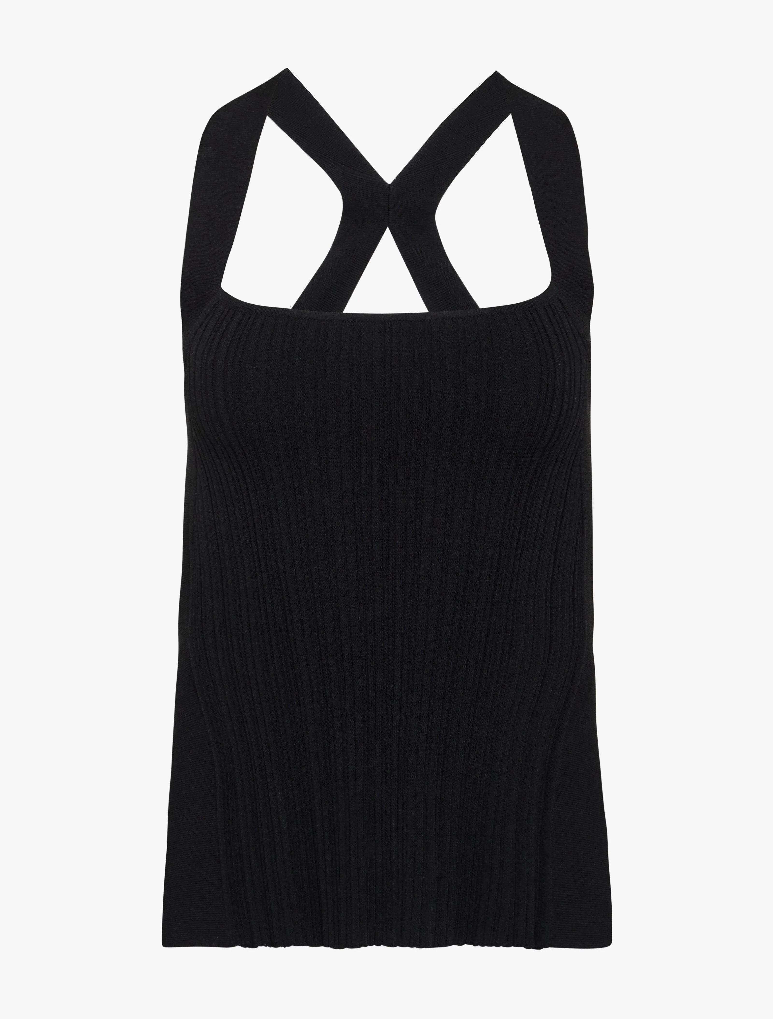 Xanthe Knit Top in Black