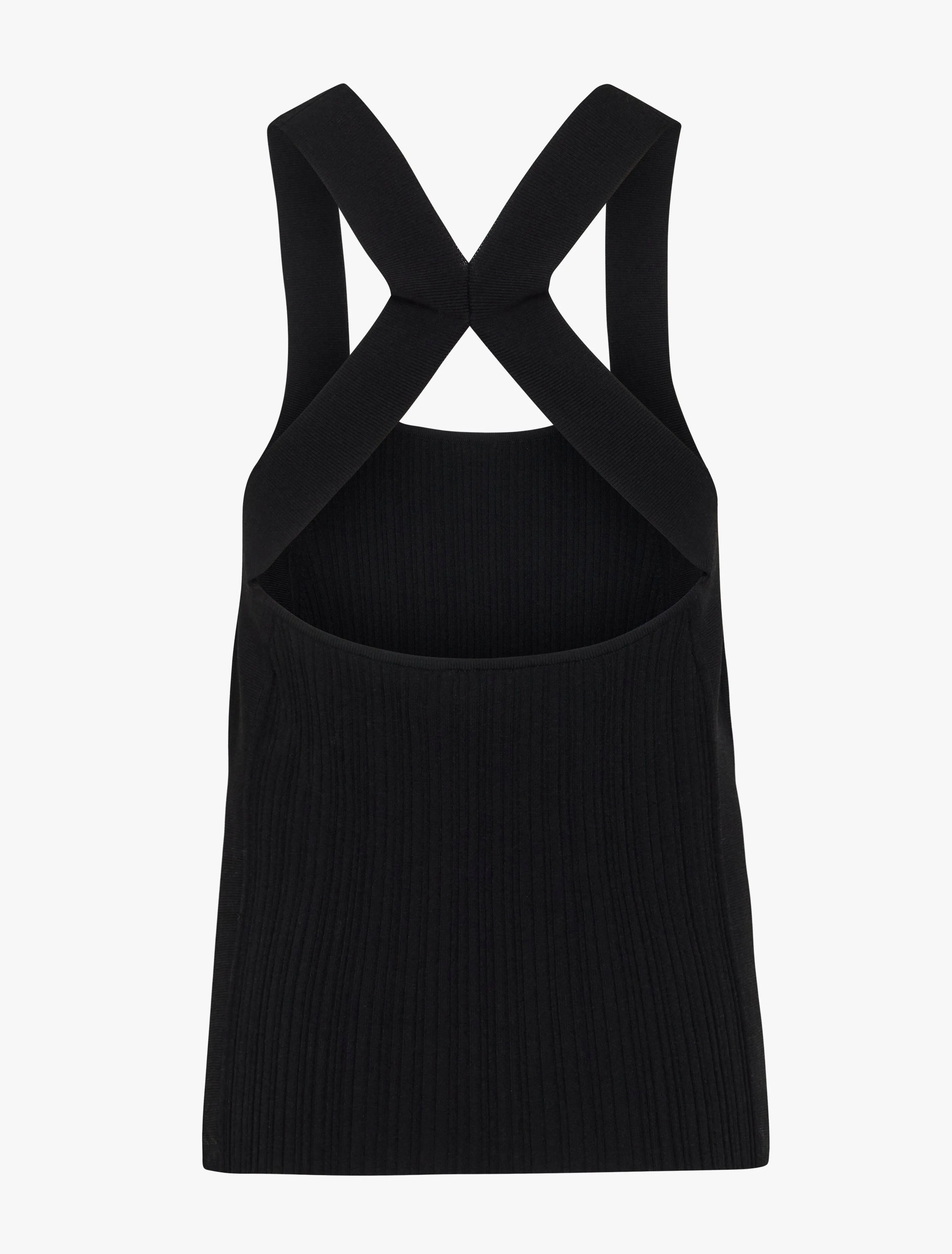 Xanthe Knit Top in Black